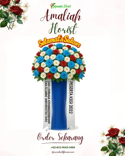 Standing Flower di Rumah Duka Adi Jasa